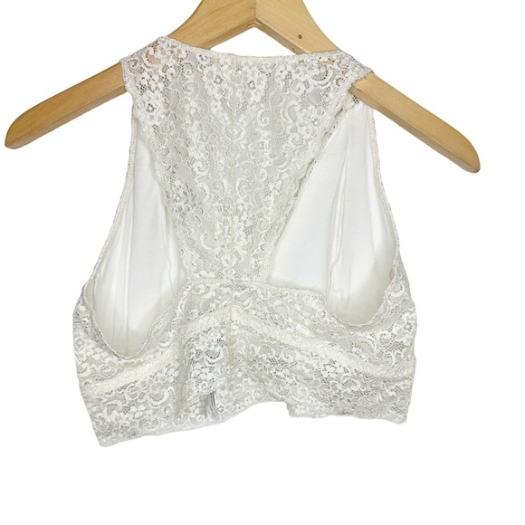 Soma Lace Racerback Bralette Size XL - Picture 3 of 7